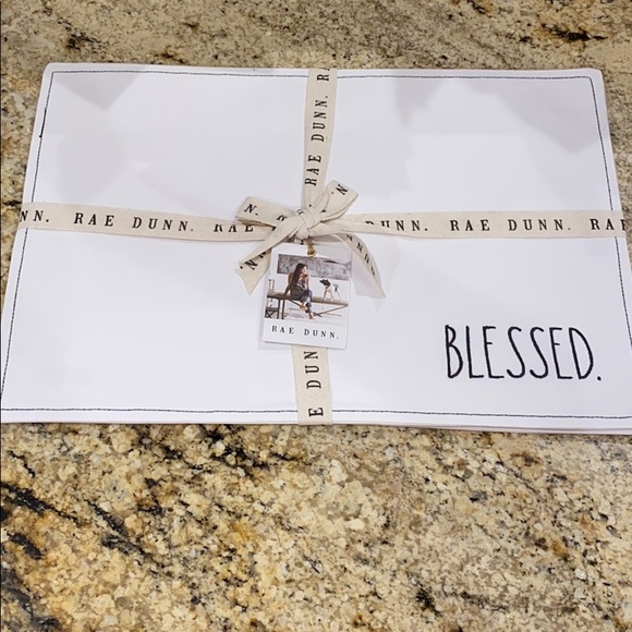 Rae Dunn Other - Rae Dunn Blessed Placemats